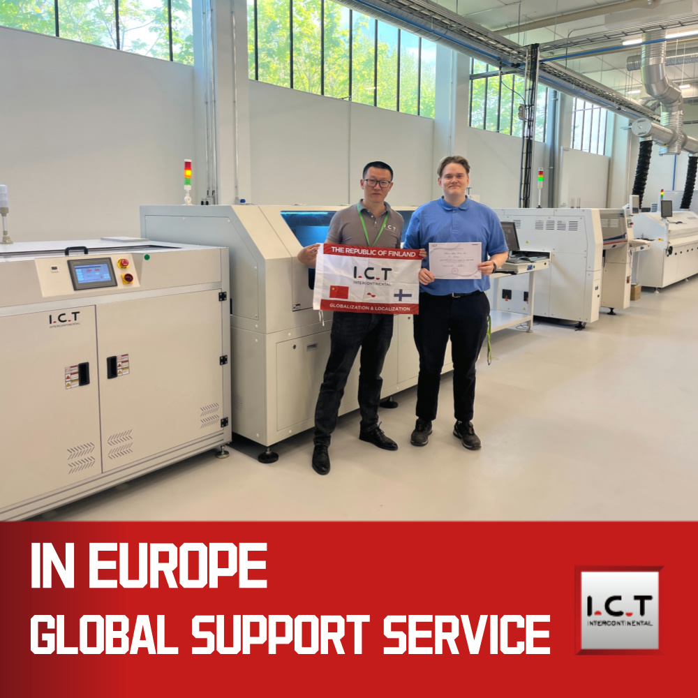 I.C.T | Ng/ok Устройство за разтоварване на пълнители SMT PCB Устройство за зареждане на вакуумни пълнители