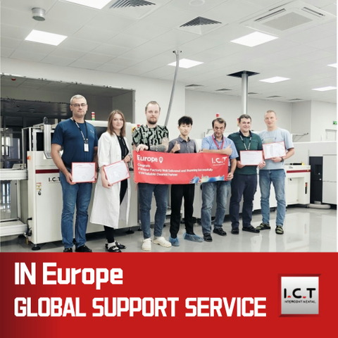 I.C.T | PCB Flipper Inverter 1m конвейер SMT Smema