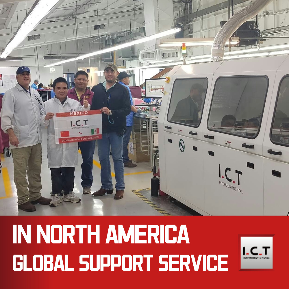 I.C.T | Висококачествена PCB DIP запояваща машина Solder Oven Wave Доставчик