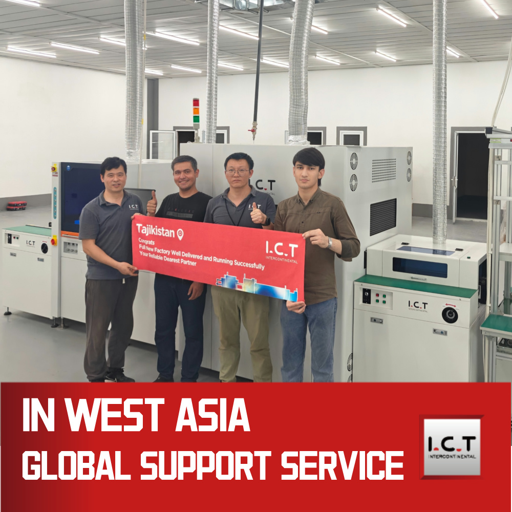 I.C.T | PCB Destacker Conveyor SMT 500m Led Конвейер 