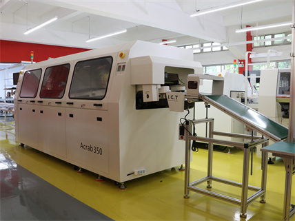 Машина за запояване ICT Wave с устройство за разтоварване на вълни