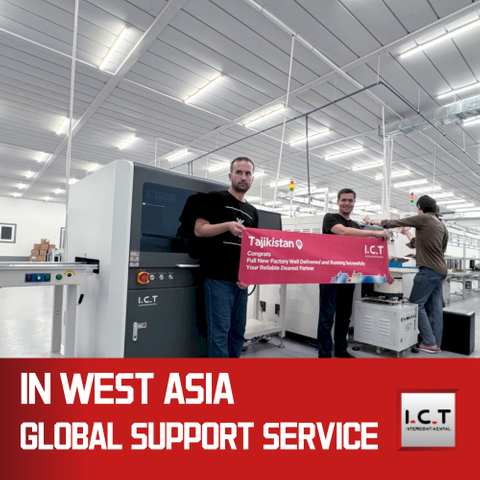 ICT офлайн автоматична оптична инспекция AOI машина ICT-V8