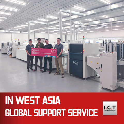 I.C.T | Ролков конвейер за списания за печатни платки