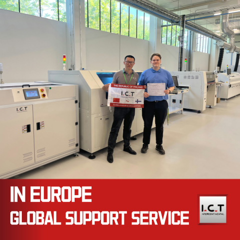 I.C.T | Конвейерна маса за монтаж на Pcb инвертор