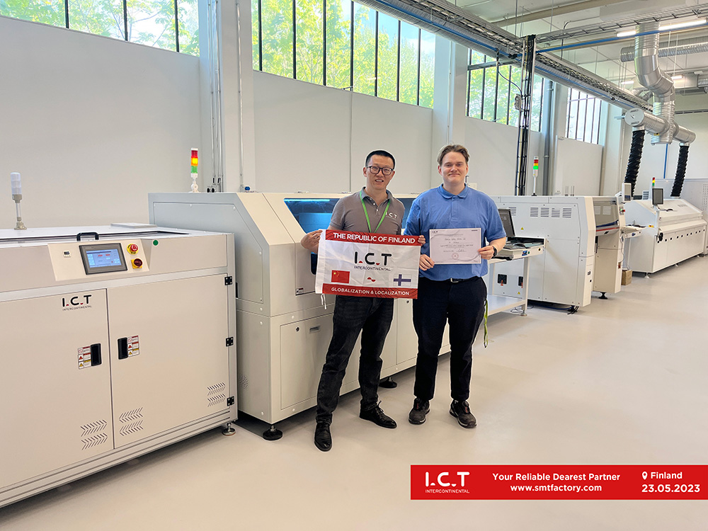Финландия Клиент SMT фабрика (1)