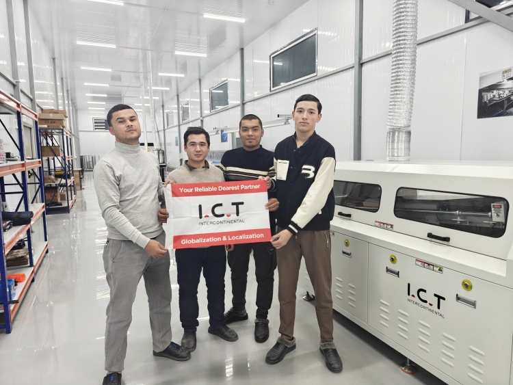 I.C.T Производствена линия DIP за сглобяване през отвори