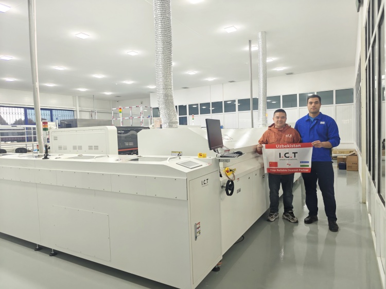 I.C.T PCB машина за превод в Узбекистан