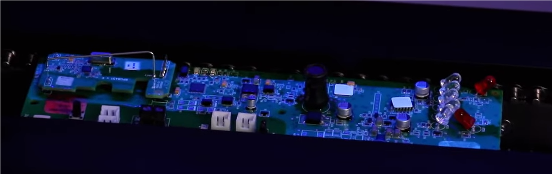 Област за проверка на UV светлина 