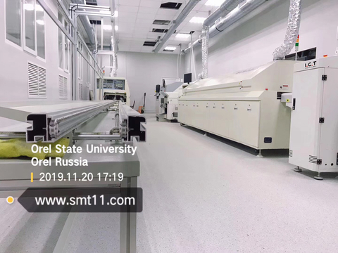 10 зони SMT PCB пещ за препълване на азот