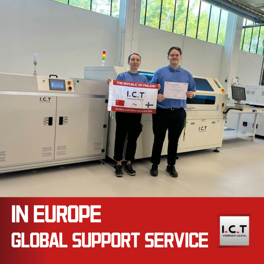 I.C.T-1200 | 1,2-метров SMT напълно автоматичен светодиоден принтер за шаблони