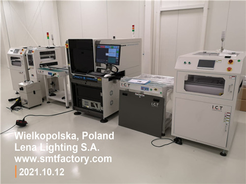 ICT SMT машина за лазерно маркиране-конвейер