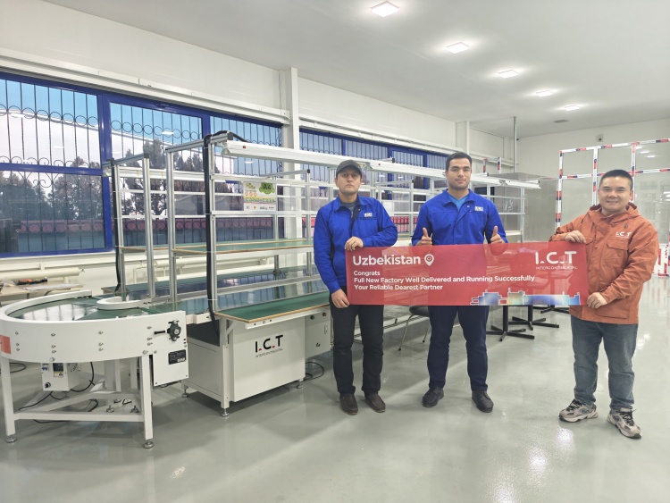 I.C.T Машина за завиване на ленти в Узбекистан