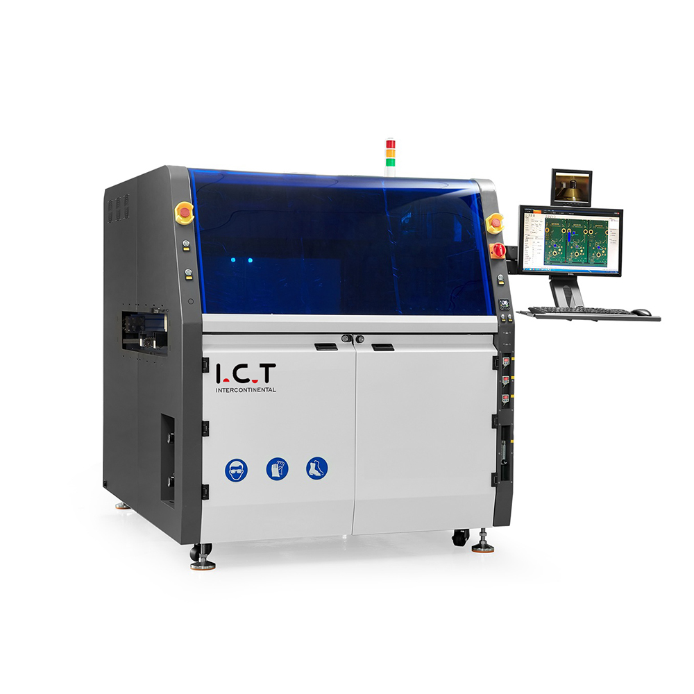 Селективна вълнова машина за запояване