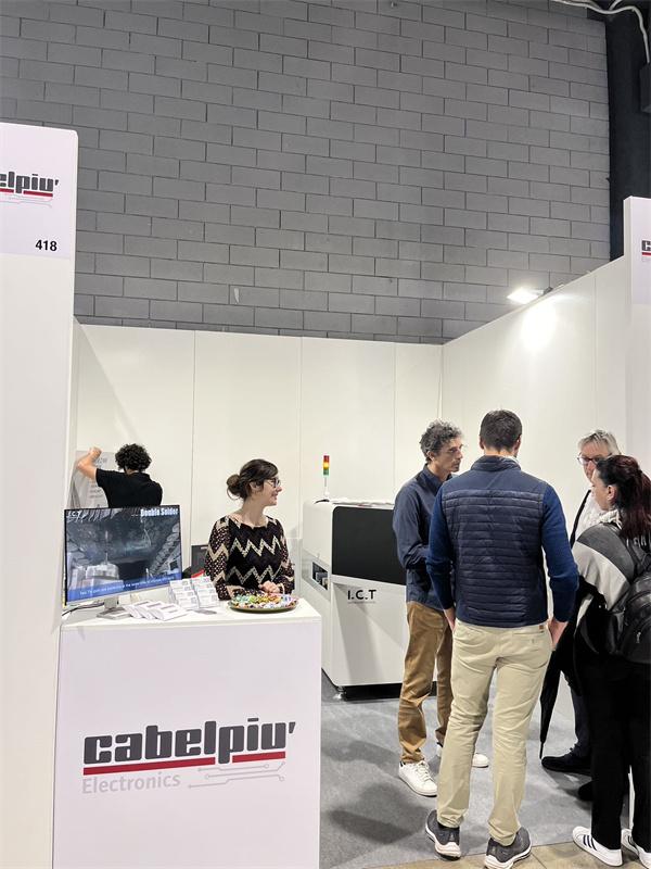 I.C.Ts AOI Inspection Machine на изложението Focus On PCB в Италия (2)