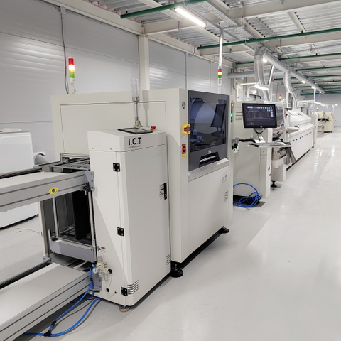 I.C.T-5151 | Машина за печатна платка с паста за запояване SMT Екранен принтер Напълно автоматичен за LED