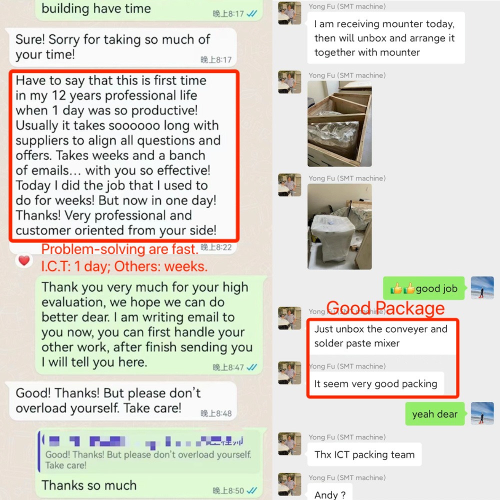 I.C.T-SS430 | Офлайн машина за селективно вълново запояване Китай доставчик