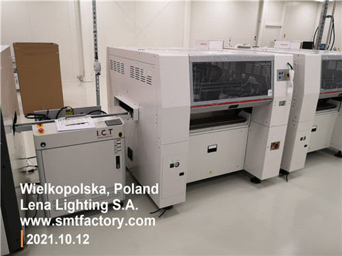 ICT SMT машина за избор и поставяне