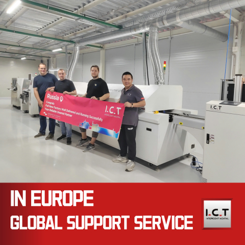 ICT-S8 |Усъвършенствани решения за спояване на SMT Reflow за монтаж на печатни платки