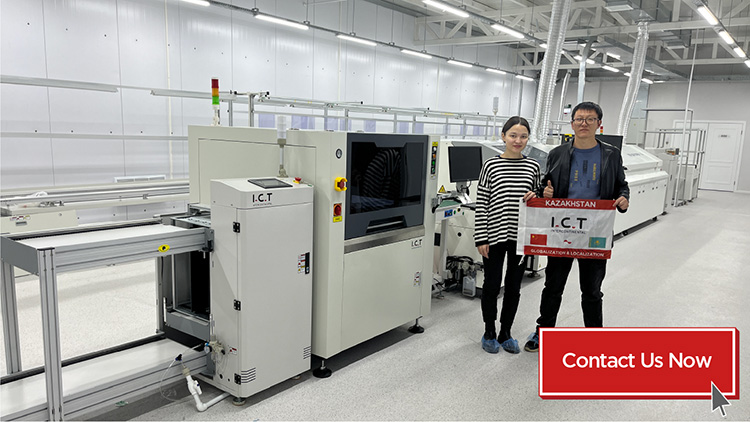 Казахстанска SMT производствена линия