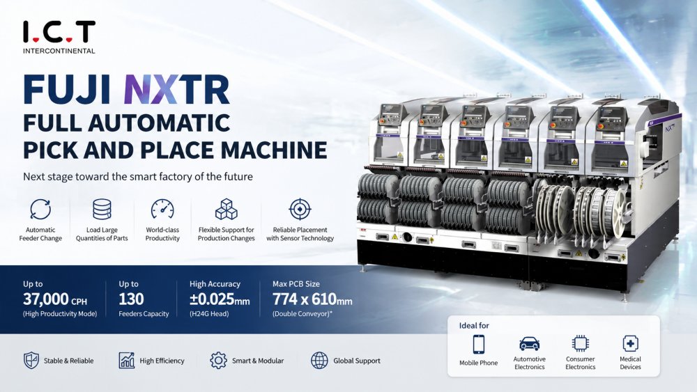 FUJI NXTR Напълно автоматична машина за избор и поставяне